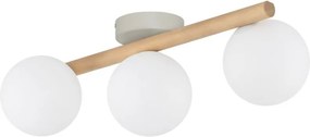 TK LIGHTING 5768 WSTERA Modern Mennyezeti Lámpa Fehér, Faipari G9 IP20