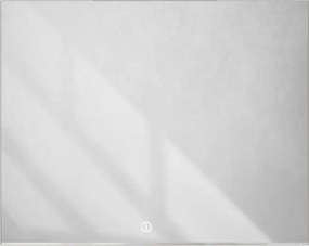 Piramida PERLA 75 G fürdőszobai tükör LED világítással - érintőkapcsolóval - 75 x 60 x 4 cm