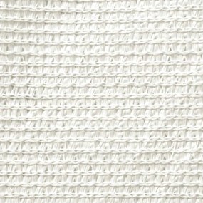 fehér HDPE napvitorla 160 g/m² 4 x 7 m