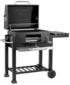Multifunkciós faszenes kerti grillsütő
