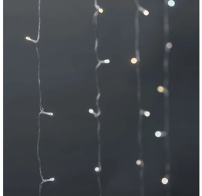 Nedis WIFILXC02W200 - LED karácsonyi függöny 200 LED/11 funkció 6 m IP65 Wi-Fi Tuya