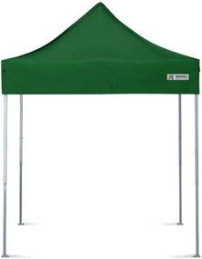 Összecsukható sátor 2x2m - 2x2m 3 oldalfal nélkül - Zöld