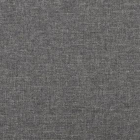 világosszürke szövet lábzsámoly 45 x 29,5 x 35 cm