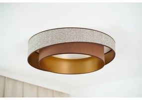 Brilagi - LED Dimmelhető lámpa VEGAS SHINE LED/24W/230V átm. 60 cm barna + távirányító