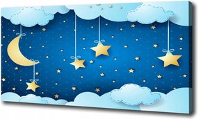 Canvas falikép Éjszakai égbolt 120x60 cm