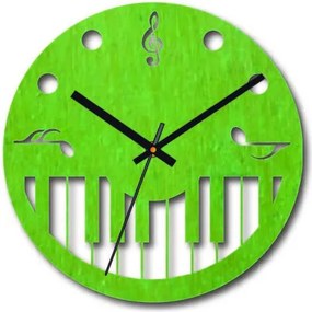 Wall Clock kotta és zongora - HORTO