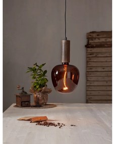 Sötétbarna függőlámpa Tub – Star Trading