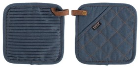 Edényfogó szett 2 db-os Indigo – Tiseco Home Studio