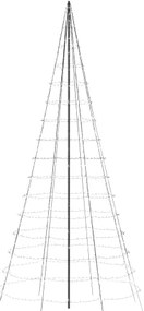 Twinkly TWP-01K-POLE-B - Kültéri karácsonyfa-állvány, 6 m, fekete