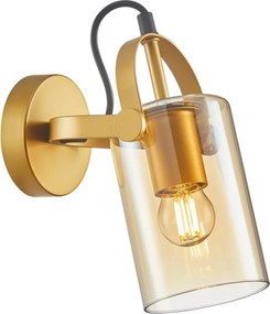 Italux NANESMA WL-32453-1 GD+AMB Fali lámpa 1x40W/E27 IP20