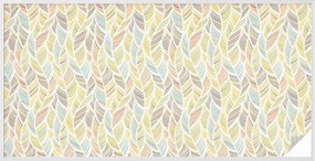 Ablakfólia Szélvédő Adatvédelem Szivárvány tollak 200x100 cm