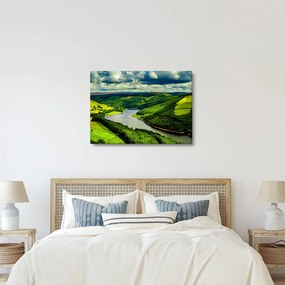 Kép - Zöld táj (70x50 cm)