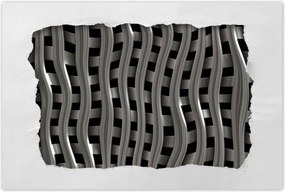 Poszterek 60x40 Ezüst hullámok