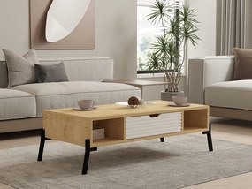 Dohányzóasztal Munibo (zafír tölgy + fehér) . 1093272