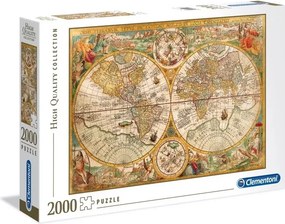 Régi térkép Ancient 2000 db-os puzzle Clementoni