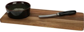 EH Torrente tálalókészlet, 3 db, zöld, 30 x 12 cm