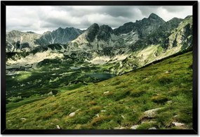 Poszterek keretben 60x40 Tátra Lengyel hegyek Kilátás