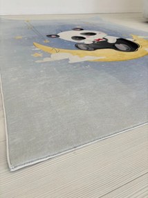Panda mintás gyerekszőnyeg 70x140 cm