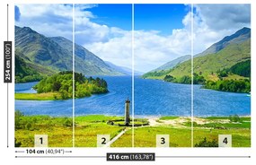 Fotótapéta Lake Skócia 104x70 cm
