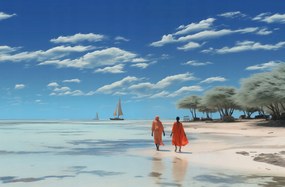 Poszter 86,4x56,8cm Nyugalom a homokban