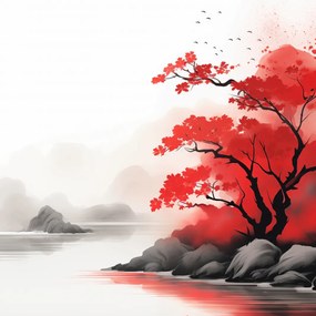 Poszter 40x40cm Nyugalom a meditációnál