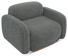 Szürke fotel Ailani – Makamii