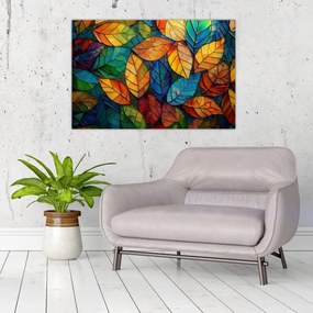 Kép - Levélmozaik (90x60 cm)