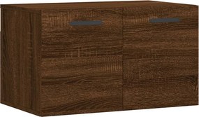 vidaXL barna tölgyszínű szerelt fa faliszekrény 60 x 36,5 x 35 cm