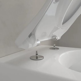 Villeroy & Boch 5614R2R1 - SUBWAY falra szerelhető WC, kerámia, SoftClose WC-ülőkével, fehér