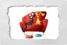 Poszterek 90x60 Cica Cicák Macskák