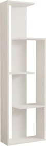 Wand könyvespolc, fehér, 50 cm