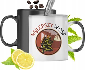 Mágikus Bögre Tűzoltóknak Színváltós Nyomtatott Fényképpel