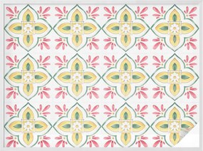 Öntapadós adatvédelmi fólia szélvédőre Virágos dísz 200x146