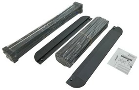 Összecsukható kempingasztal 52x52cm antracit