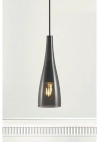 Nordlux - Csillár zsinóron EMBLA 1xE27/40W/230V fekete
