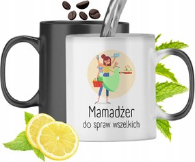 Mágikus Bögre Anyukáknak Színváltós, fényképes nyomattal