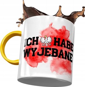 Bögre Sárga Vicces Ich Habe Ki*bane Ajándék Nyomtatott Fotóval