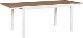 Alumínium kerti étkezőasztal 90x140 cm Elias – Bizzotto