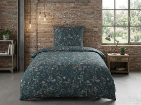 Renforcé pamut ágynemű SELMIRA sötétzöld hotelzsebbel Ágyneműhuzat mérete: 70 x 90 cm | 140 x 200 cm