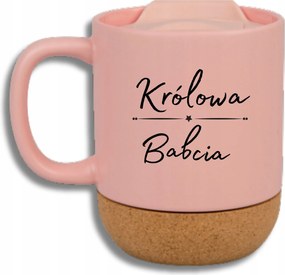 Rózsaszín Bögre Parafa Vicces Ajándék Nagymama Napja Nagymama Királynő