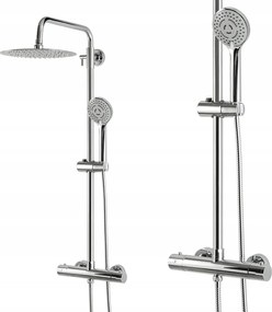 Zuhany Szett Zuhanyoszlop Zuhany Csaptelep Termosztát