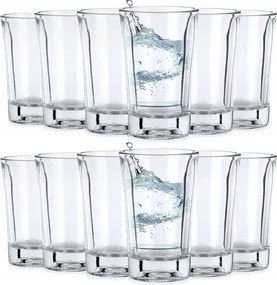 12 db-os Vodka pohár szett 40 ml-es pohár szett