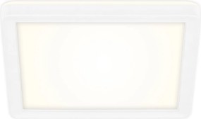 Briloner Slim Led panel 19 cm, 1400 lm, 12 W, fehér, négyzet alakú IP20