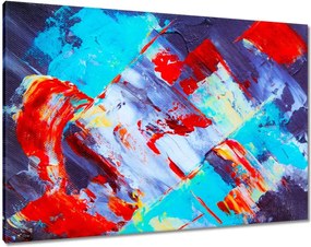 Festmények 100x70 Absztrakt Páva