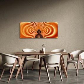 Egy szobrocska képe (120x50 cm)