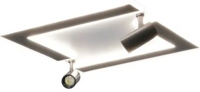 LED Dimmelhető mennyezeti lámpa LED/80W/230V 3000-6500K fekete + távirányítás