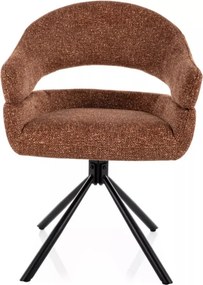 Borgo Leo forgatható étkezőszék camel