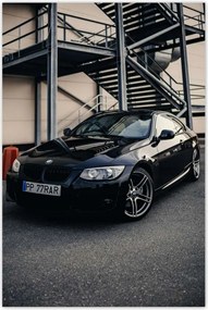Poszterek 80x120 Fekete Bmw Auto