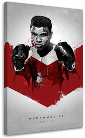 Gario Vászonkép Muhammad Ali amerikai ökölvívó - Nikita Abakumov Méret: 40 x 60 cm