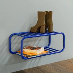 Kék fém függő cipőtartó Retro – Spinder Design